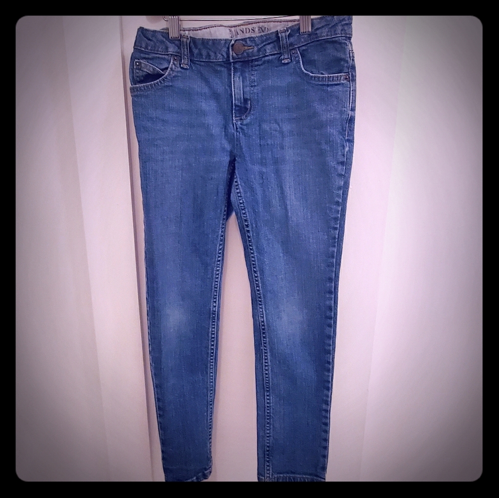 Lands End Girls Jeans Size 10 Plus